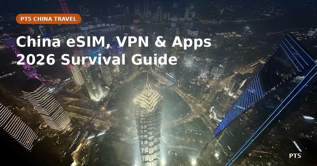 China eSIM, VPN and essential apps: 2026 survival guide cover
