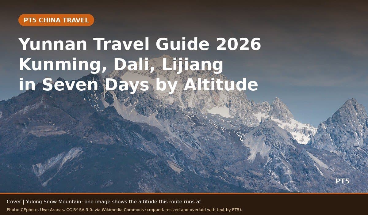 Yunnan 2026: Kunming, Dali, Lijiang in 7 Days