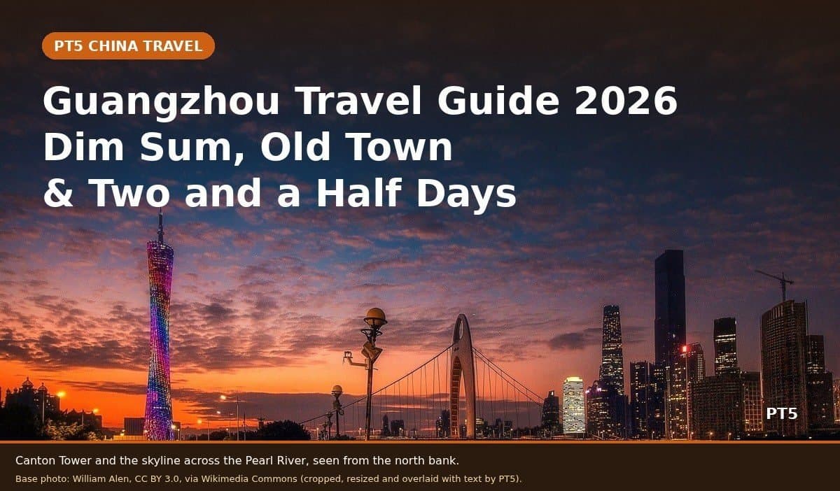 Guangzhou 2026: Dim Sum, Arcades, 2.5 Days