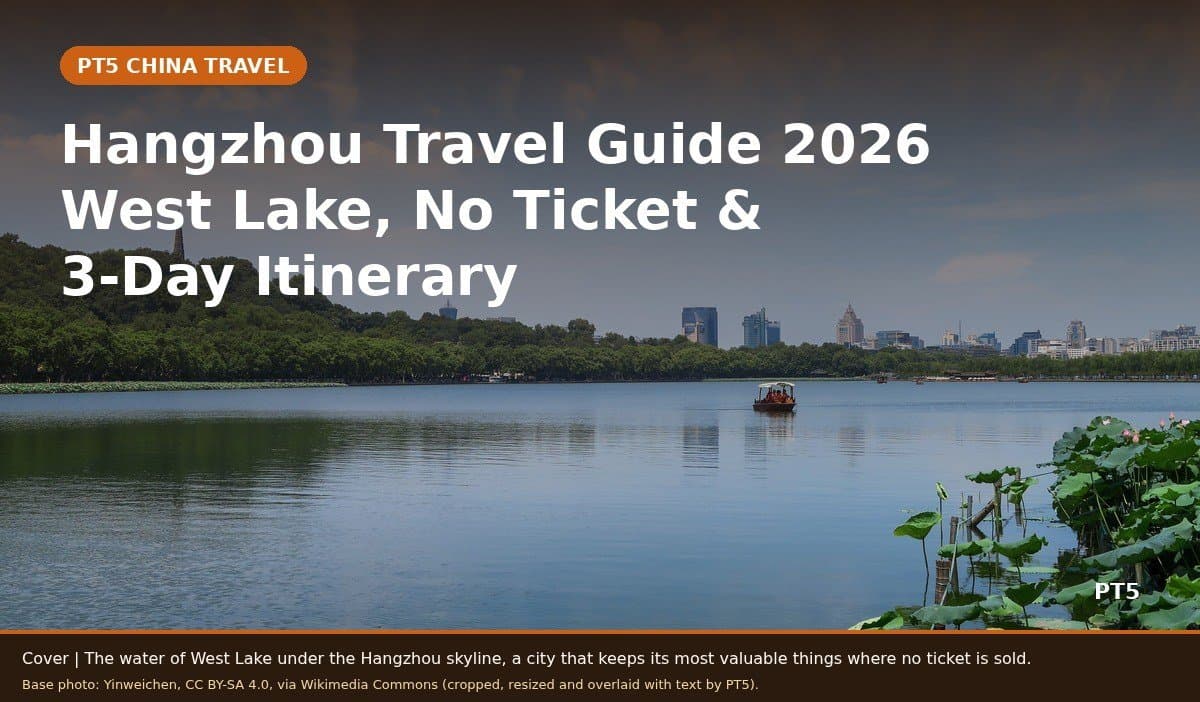 Hangzhou 2026: West Lake Free, Lingyin Booked, 3 Days