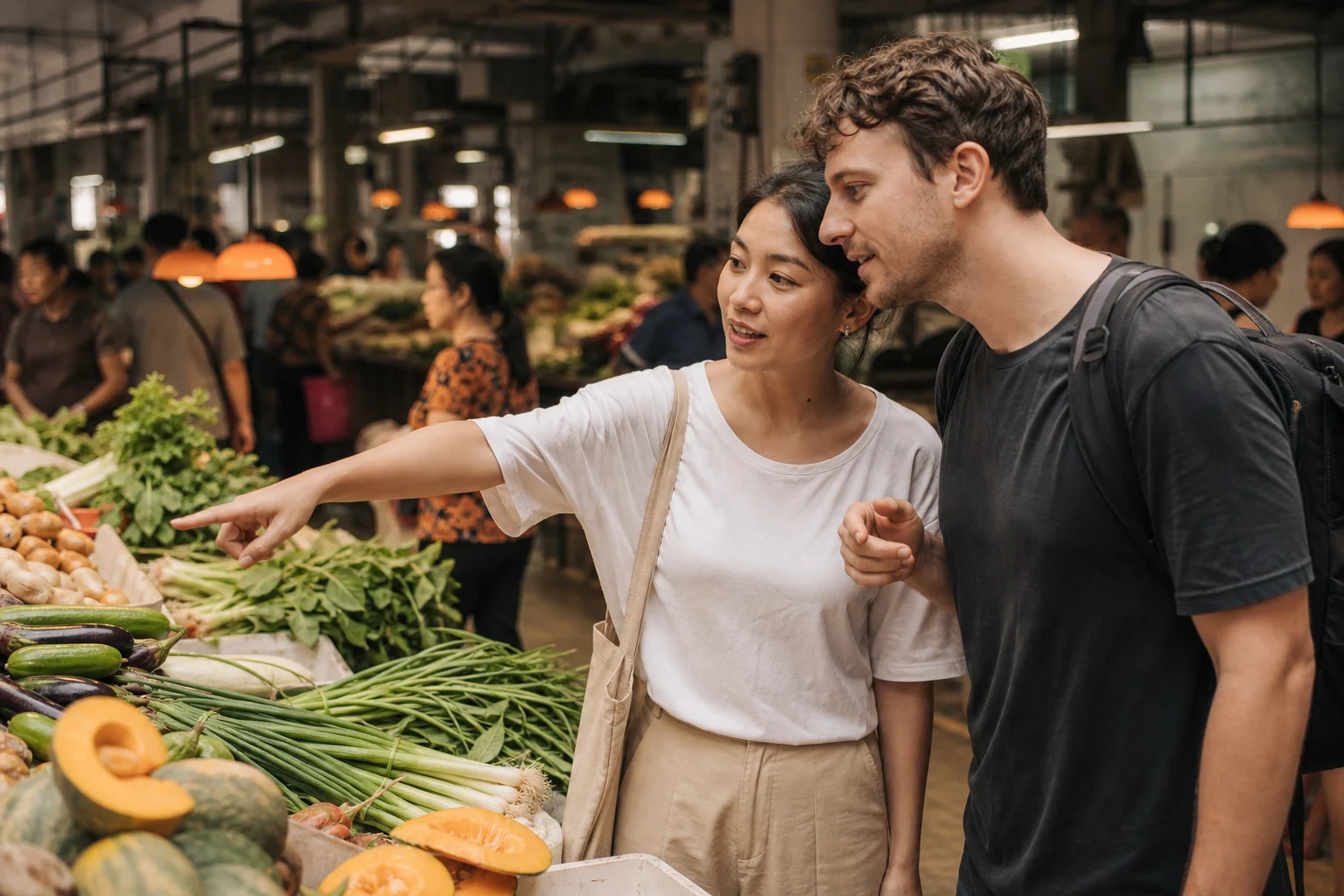 Walk the markets