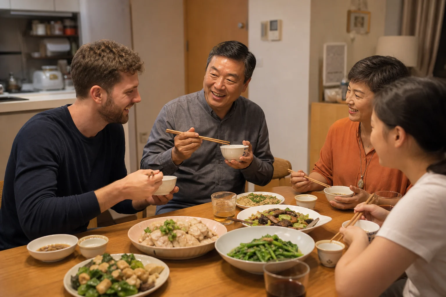 Dinner at a local home
