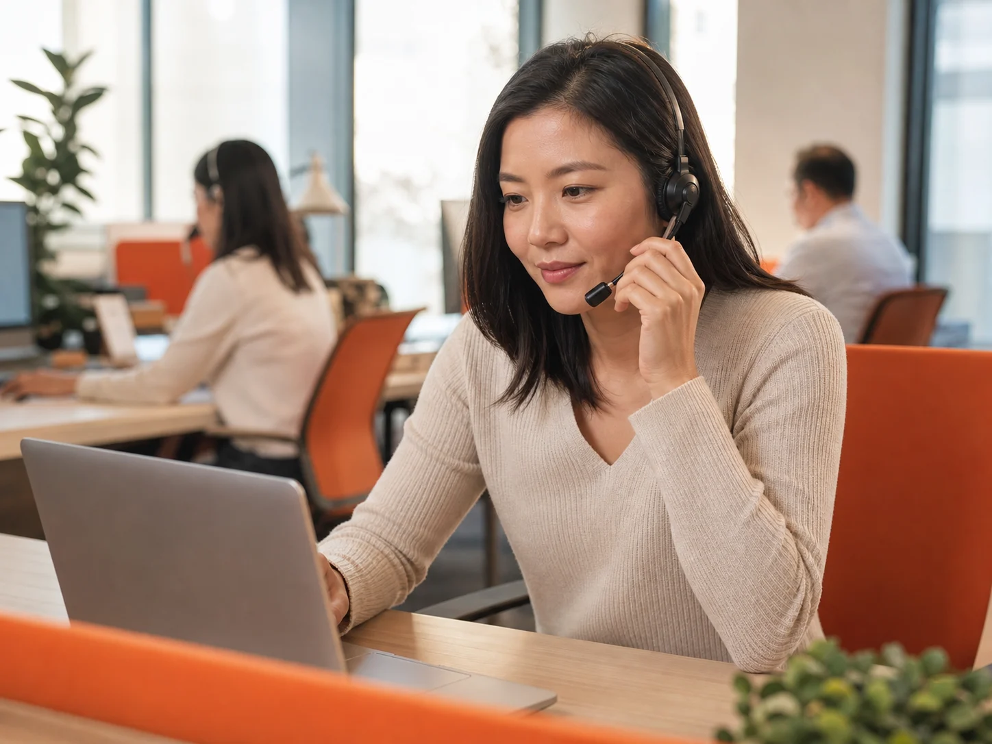 A local agent helping with your shopping